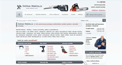 Desktop Screenshot of dolmar-makita.cz